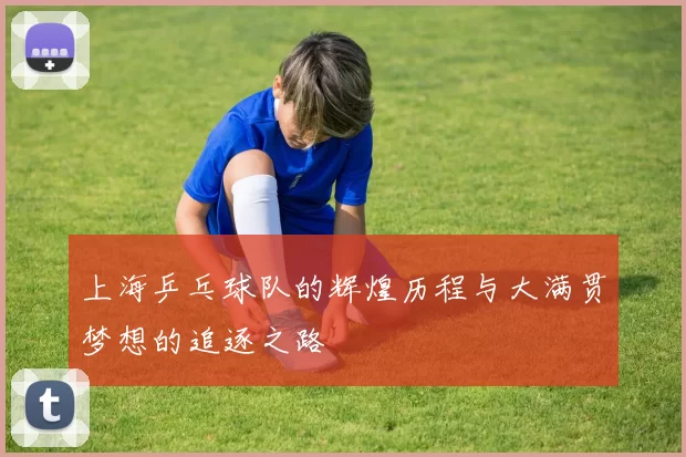 上海乒乓球队的辉煌历程与大满贯梦想的追逐之路